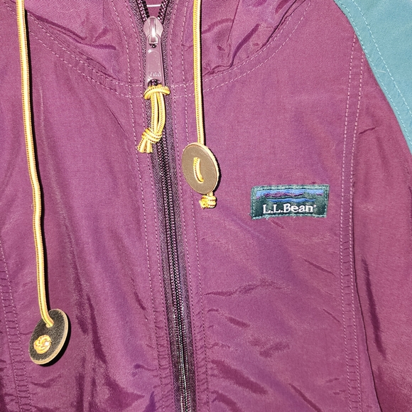 L.L. Bean Colorblock Windbreaker - Picture 2 of 4